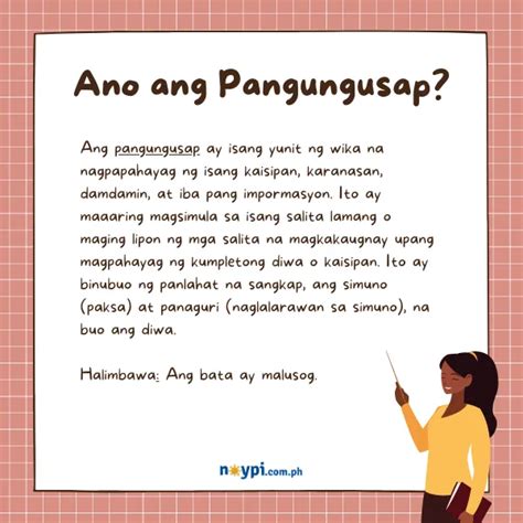 pangginggera pangungusap|PANGUNGUSAP: Ano ang .